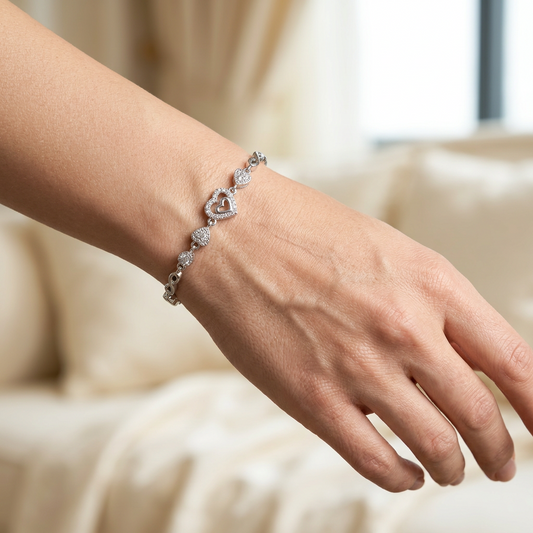 silver bracelet