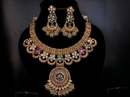 Opulent Antique Necklace Set