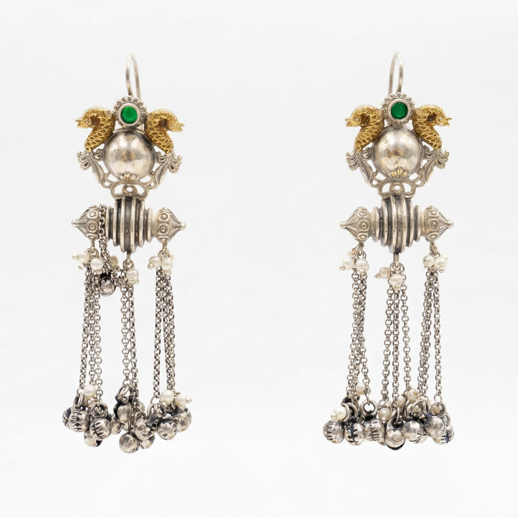 Oxidised Earrings