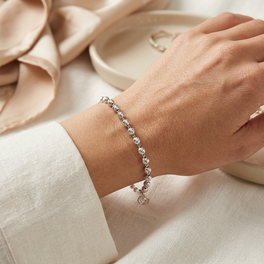silver bracelet