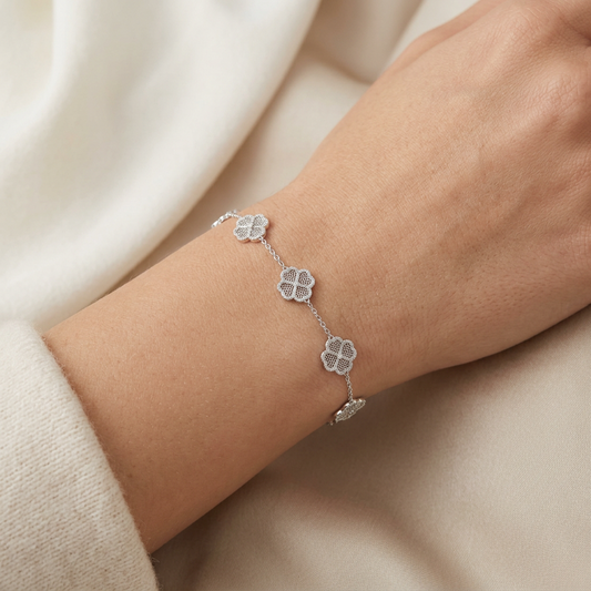 silver bracelet