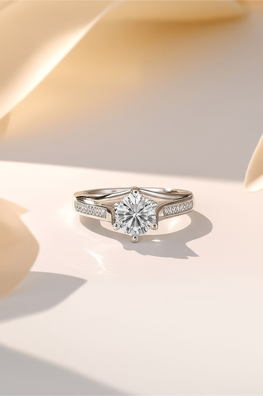 Celeste Crown 92.5 Sterling Silver Ring