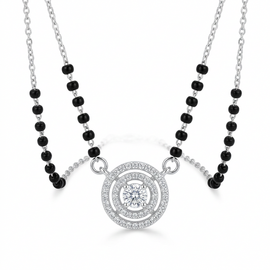 silver mangal sutra