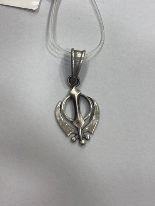 silver pendent