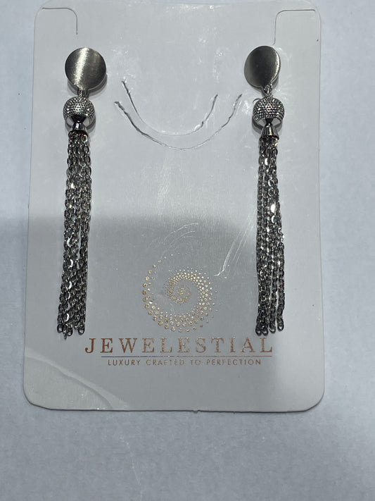 silver earring