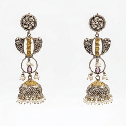 Oxidised Jhumki