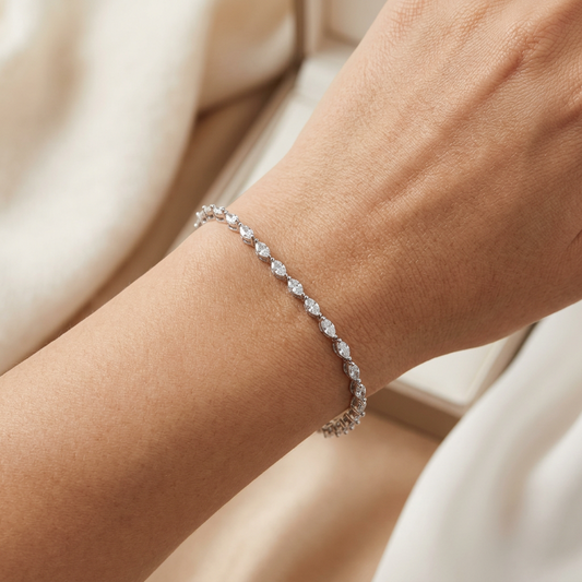 silver bracelet