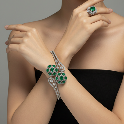 Diamond Emerald Bracelet