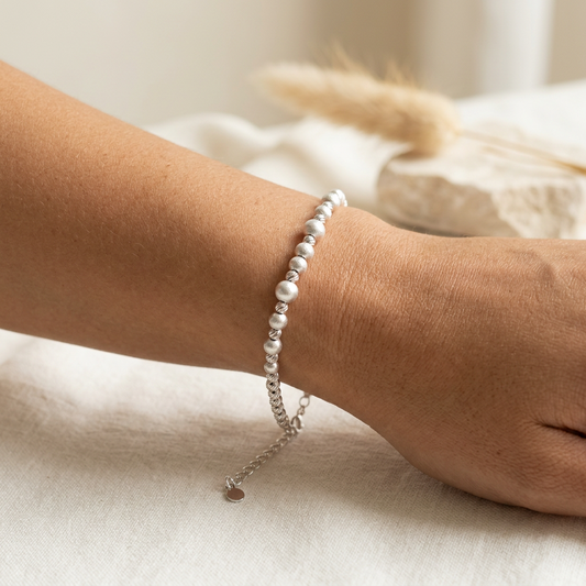 silver bracelet