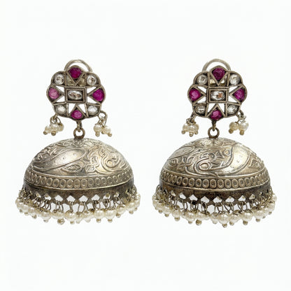 Oxidised Jhumki