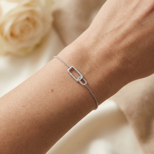 silver bracelet