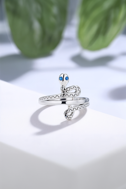 Naga Blue Eye 92.5 Sterling Silver Ring