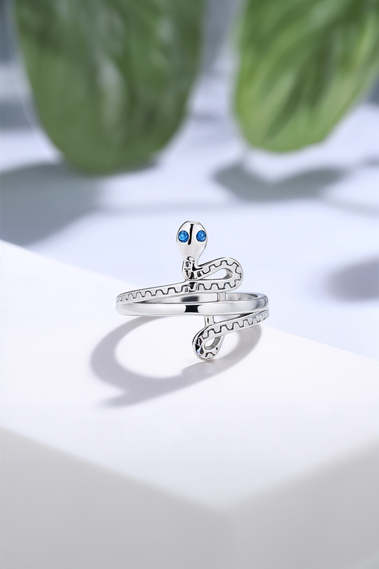 Naga Blue Eye 92.5 Sterling Silver Ring