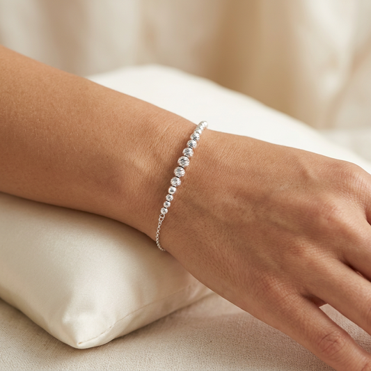 silver bracelet