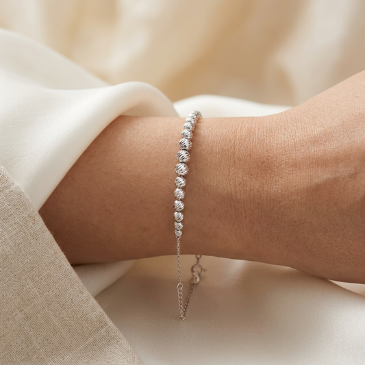silver bracelet