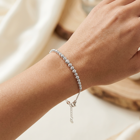 silver bracelet