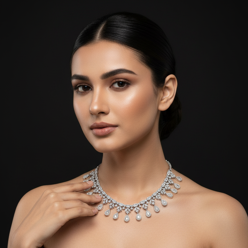 DIAMOND NECKLACE SET