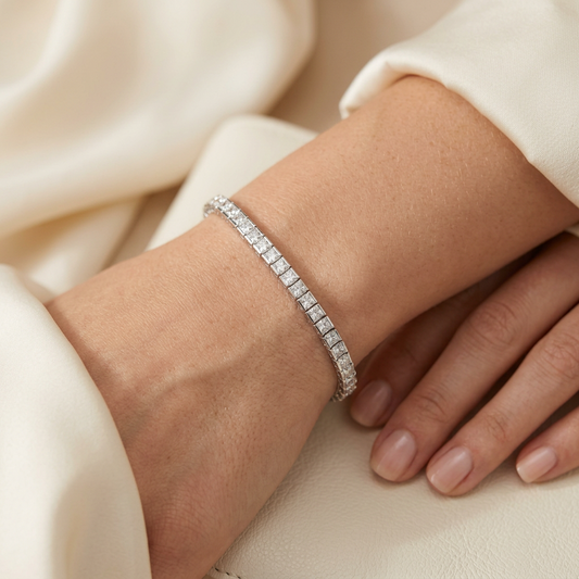 silver bracelet