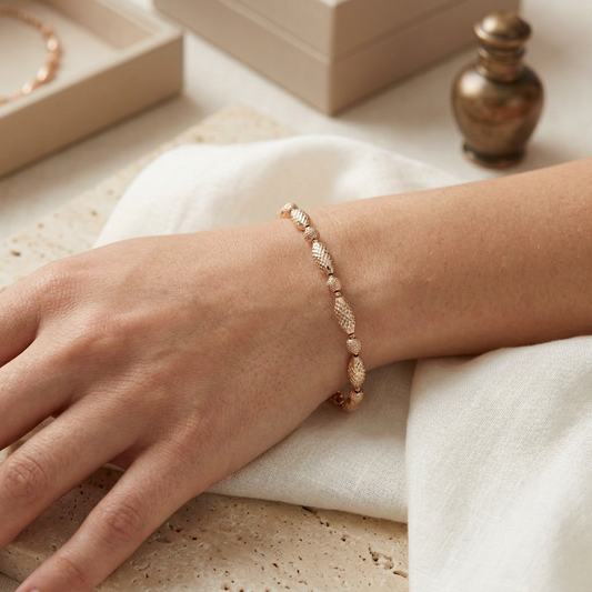 silver bracelet