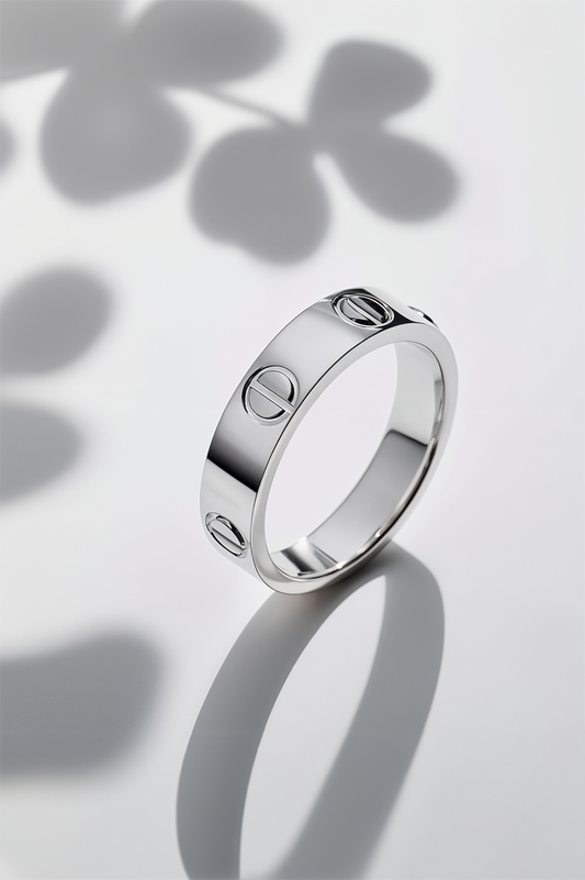 Eterna Unisex 92.5 Sterling Silver Band