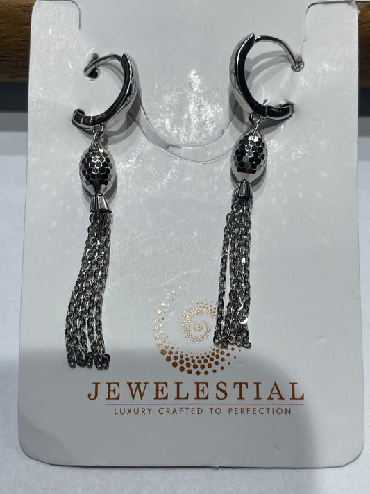 silver earring