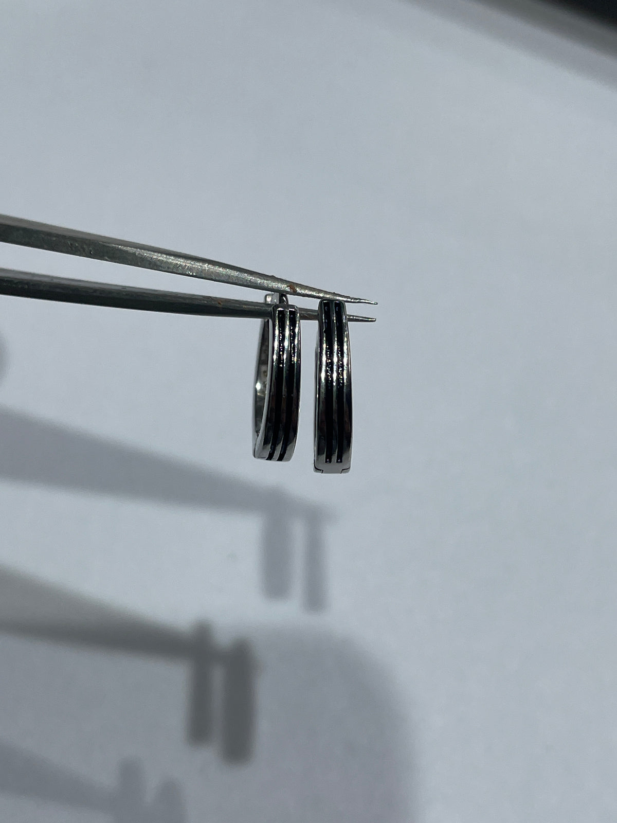 silver earring