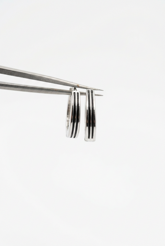 silver earring