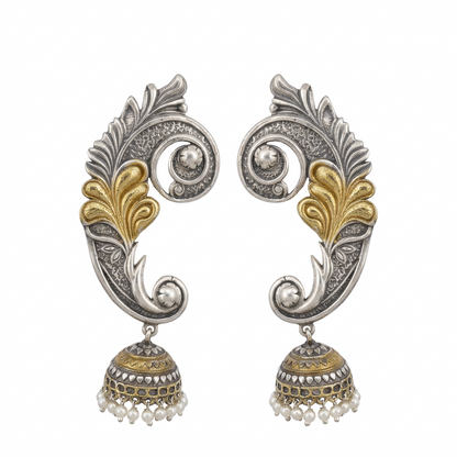 Oxidised earrings