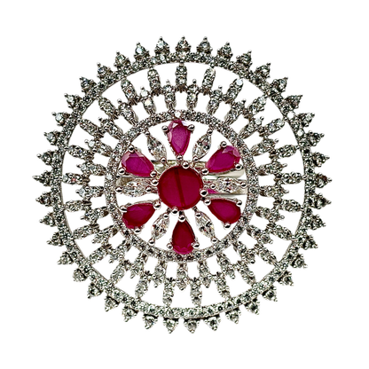 Diamond Round Ring