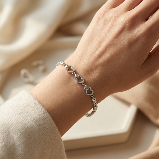 silver bracelet
