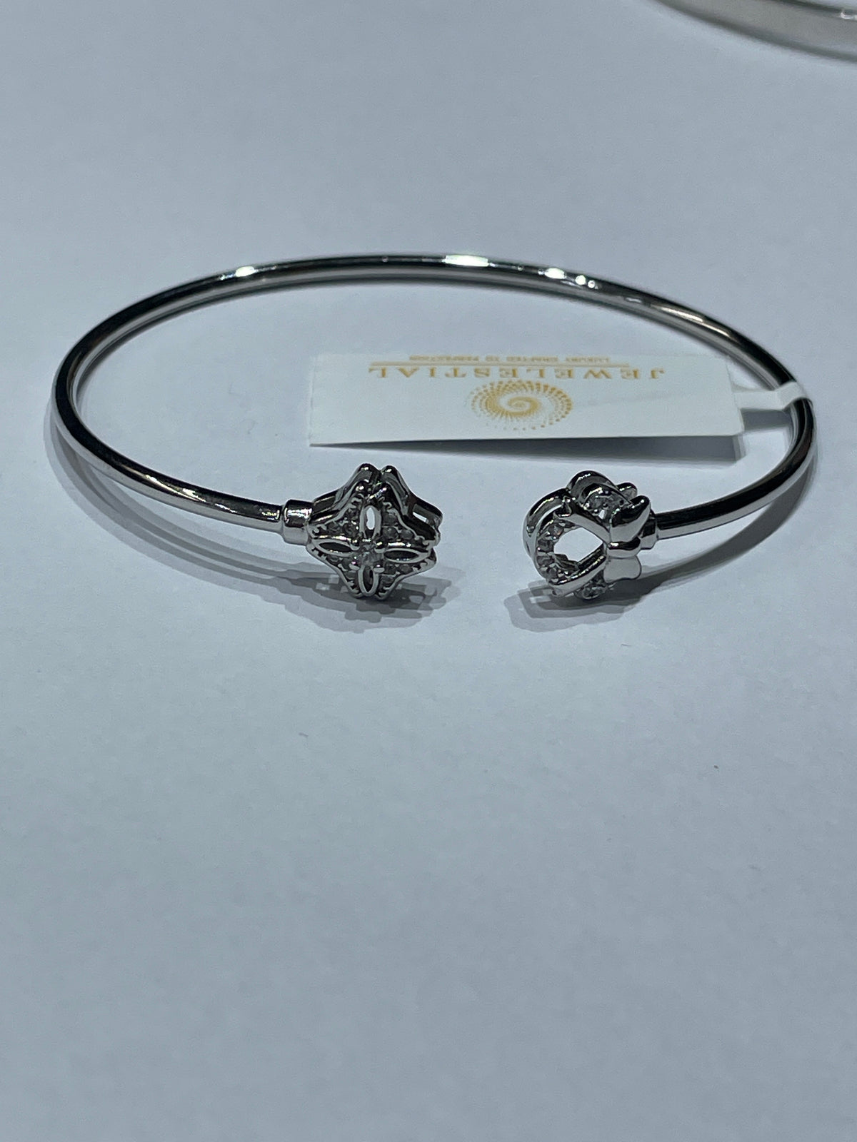 silver kada bracelet
