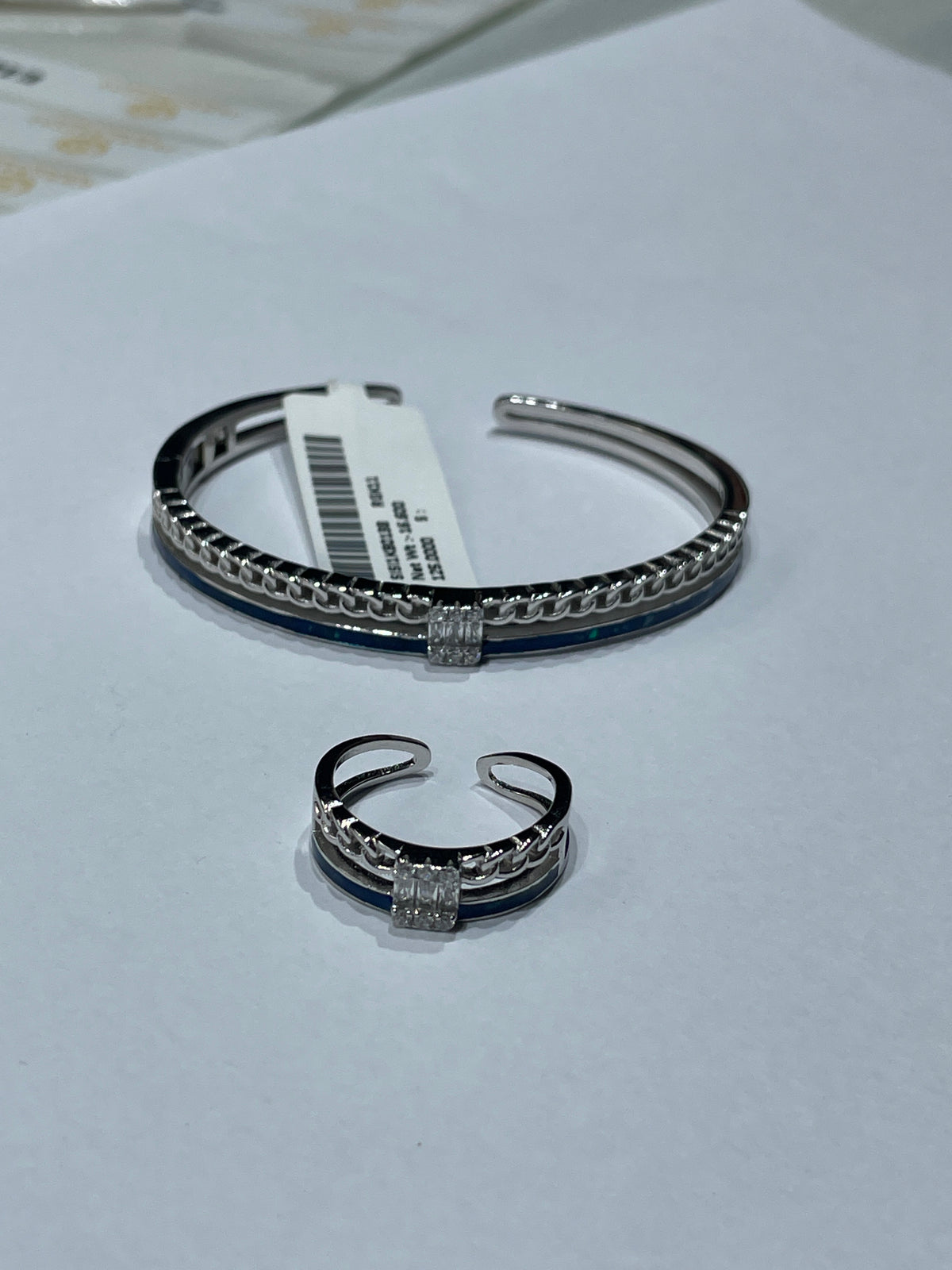 silver kada bracelet