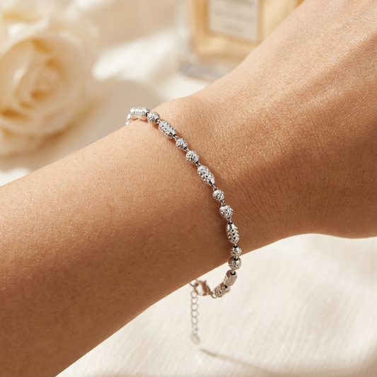 silver bracelet