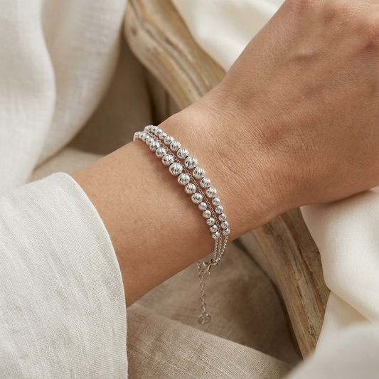silver bracelet