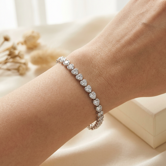 silver bracelet