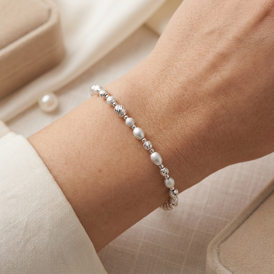 silver bracelet