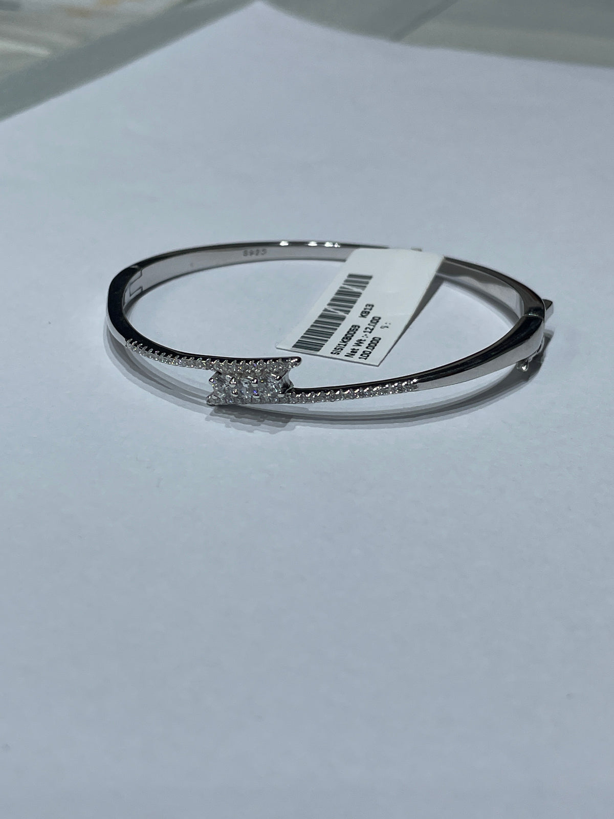 silver kada bracelet