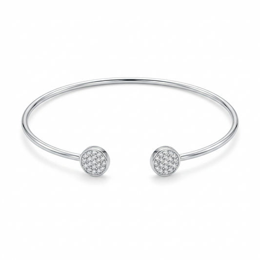 silver kada bracelet