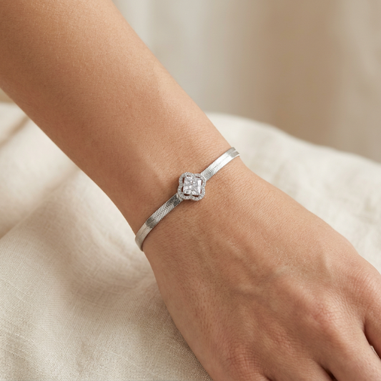 silver bracelet