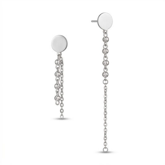 silver earring