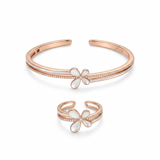 silver kada bracelet