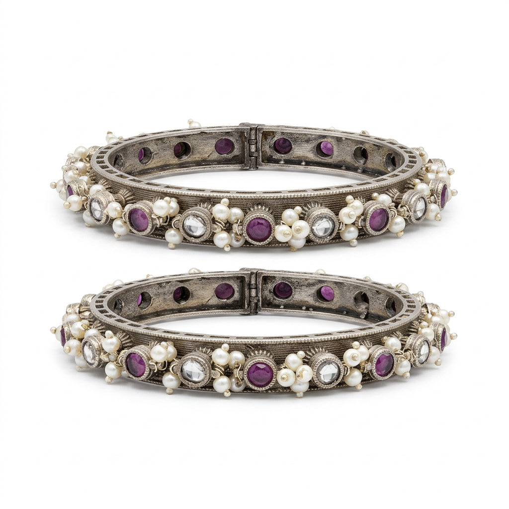 Oxidised bangles