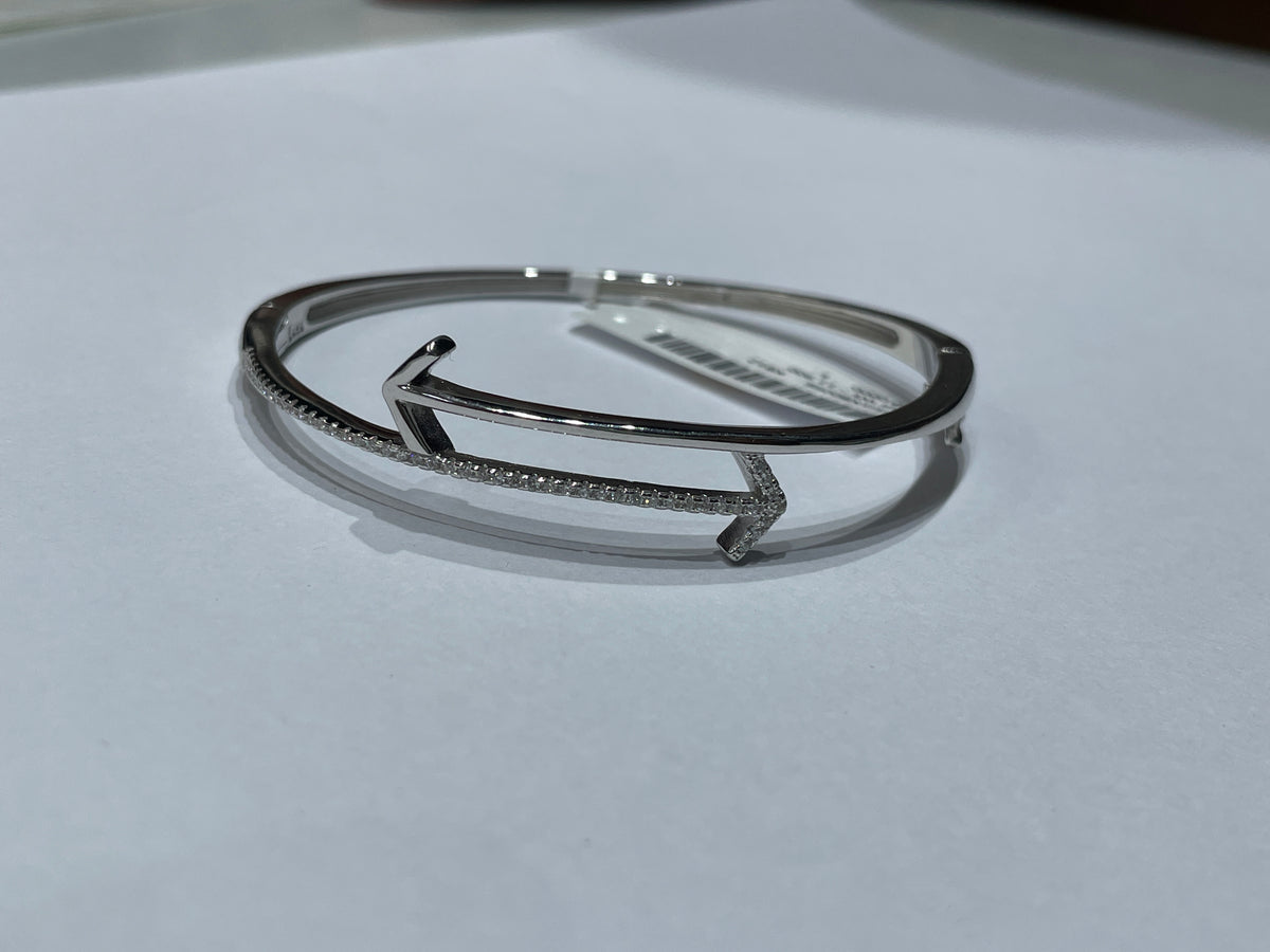 silver kada bracelet