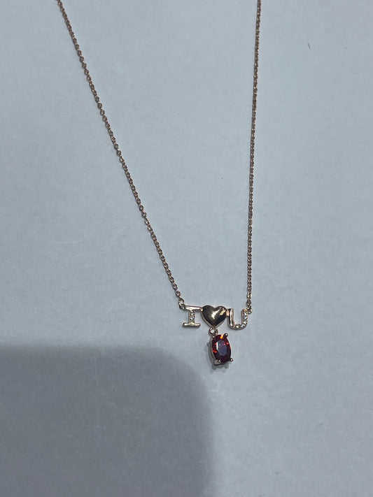 silver chain pendent