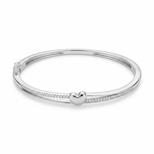 silver kada bracelet