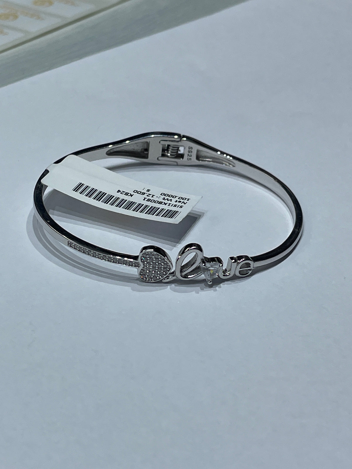 silver kada bracelet