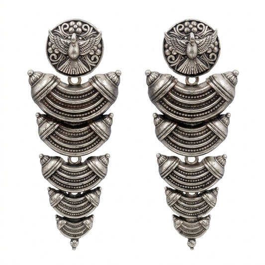 Oxidised Earrings