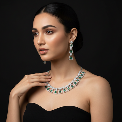 DIAMOND NECKLACE SET