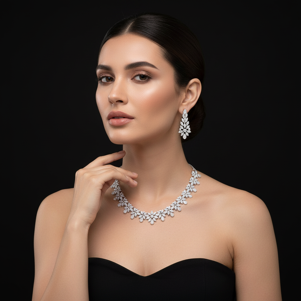 DIAMOND NECKLACE SET