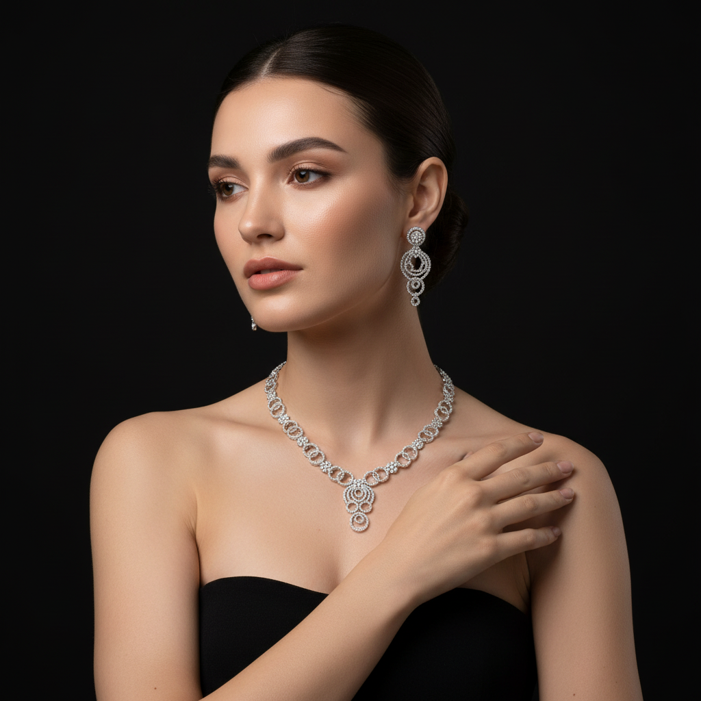 DIAMOND NECKLACE SET